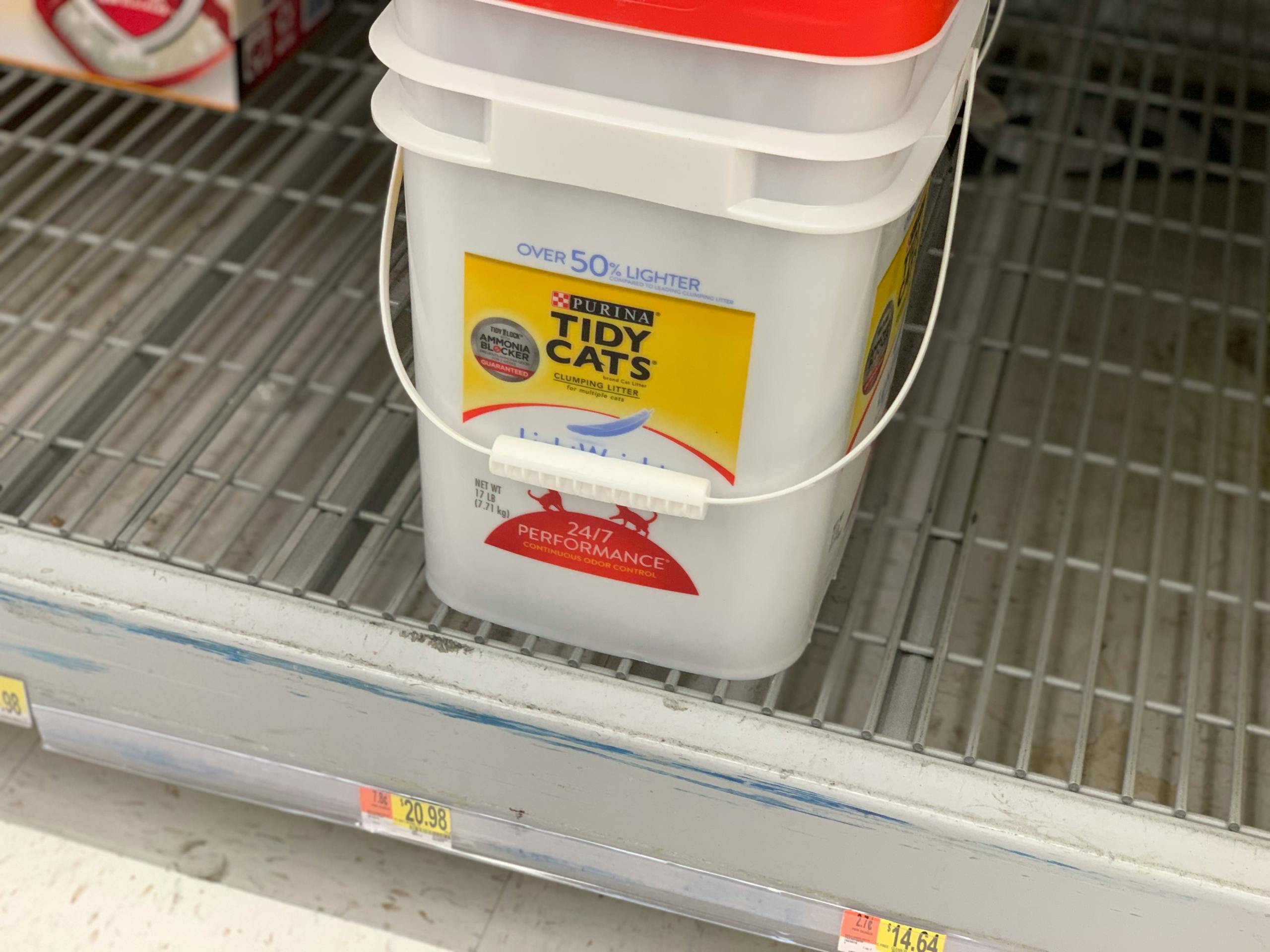 Tidy Cats Lightweight Cat Litter As Low As 7 98 At Walmart The