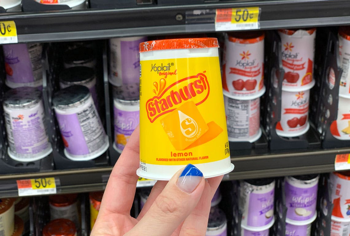 New Yoplait Starburst Yogurt, $0.40 at Walmart - The Krazy Coupon Lady