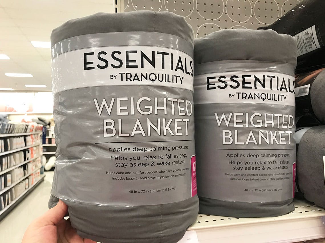 Weighted Blanket, Only $19 at Target - The Krazy Coupon Lady