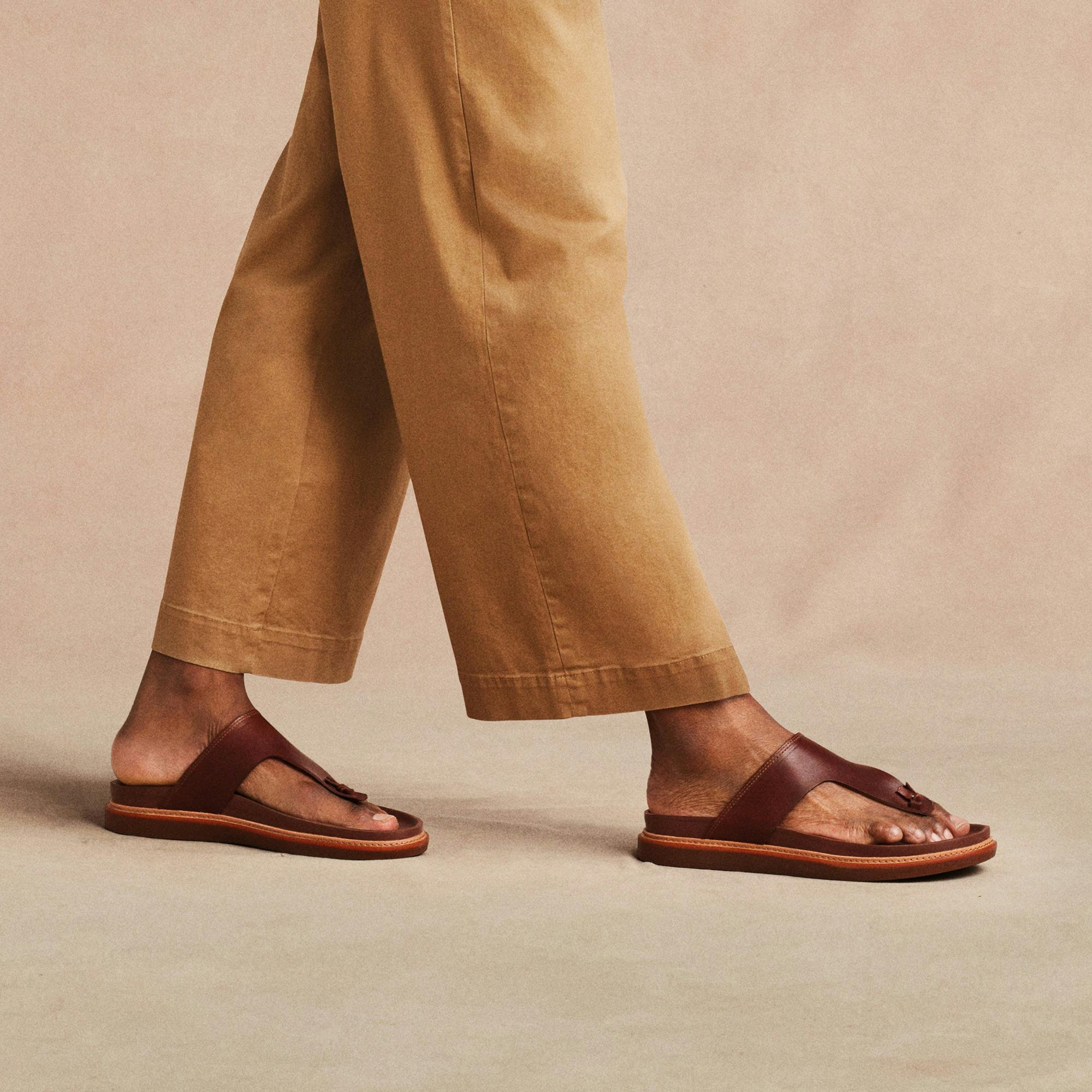 clarks flats orange