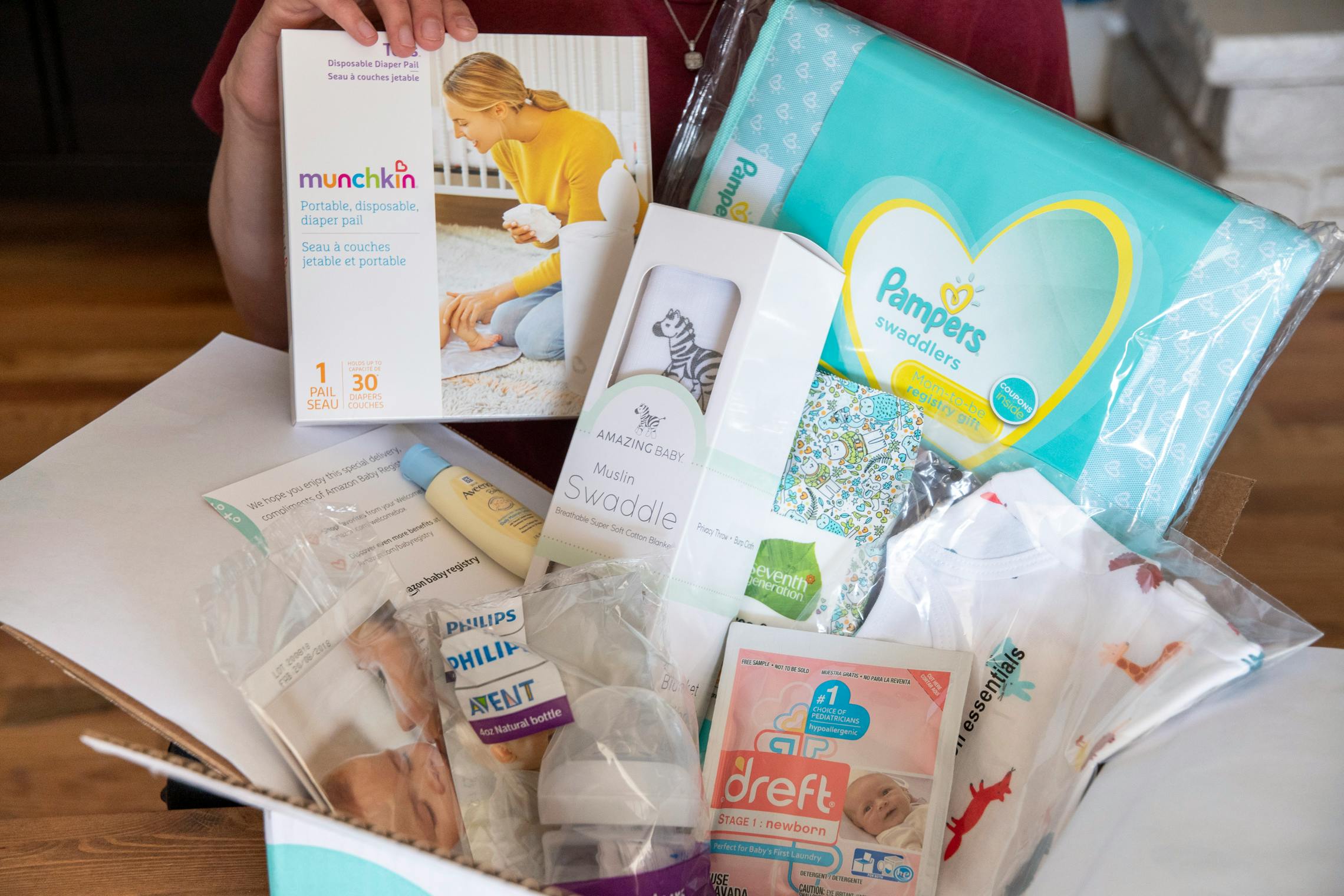 pampers new baby welcome pack