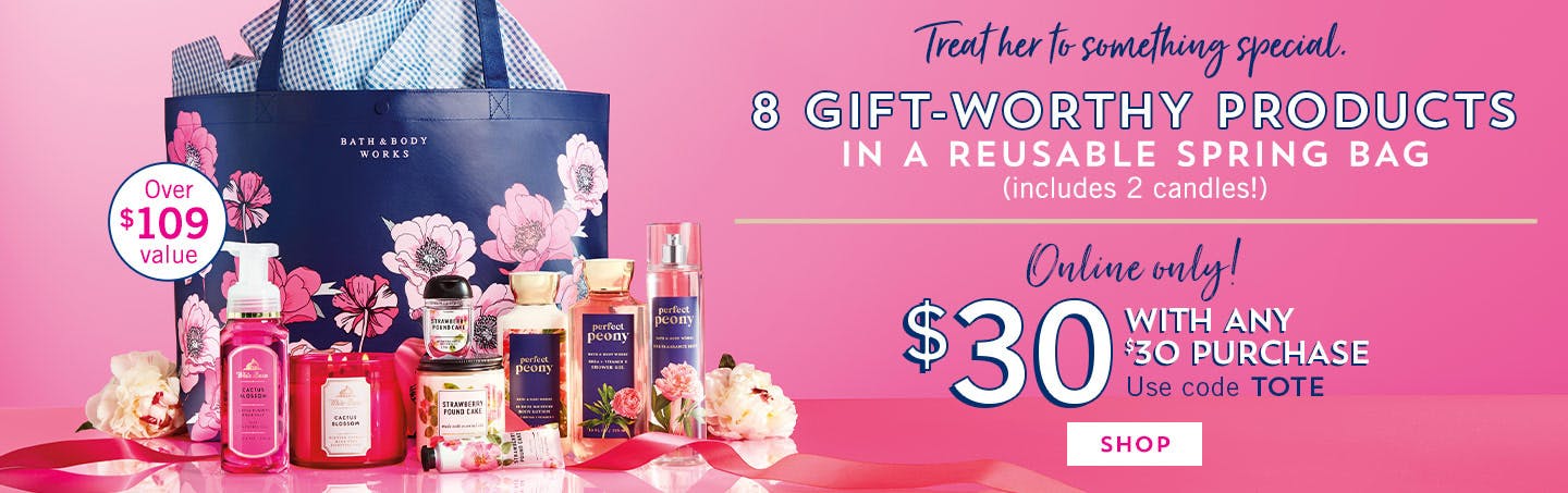 bath and body works mother's day tote 2019 price