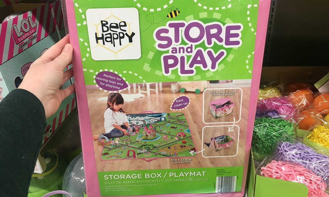 aldi toy storage box