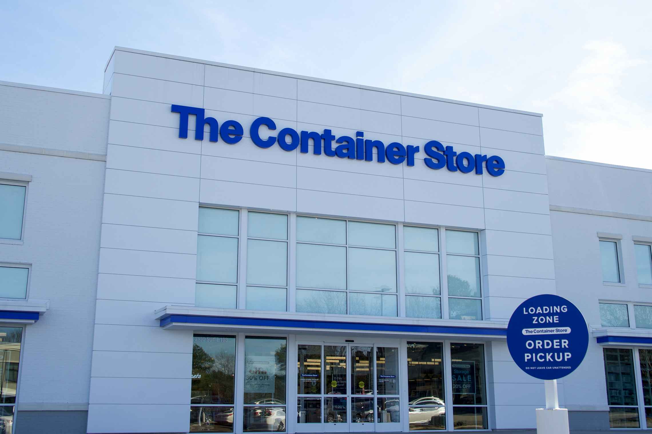 The container store order pickup