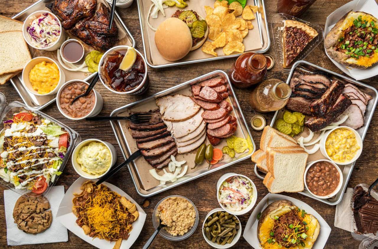 a group of food from Smokey Moe's