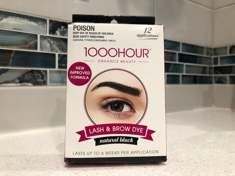 at home makeover lash dye