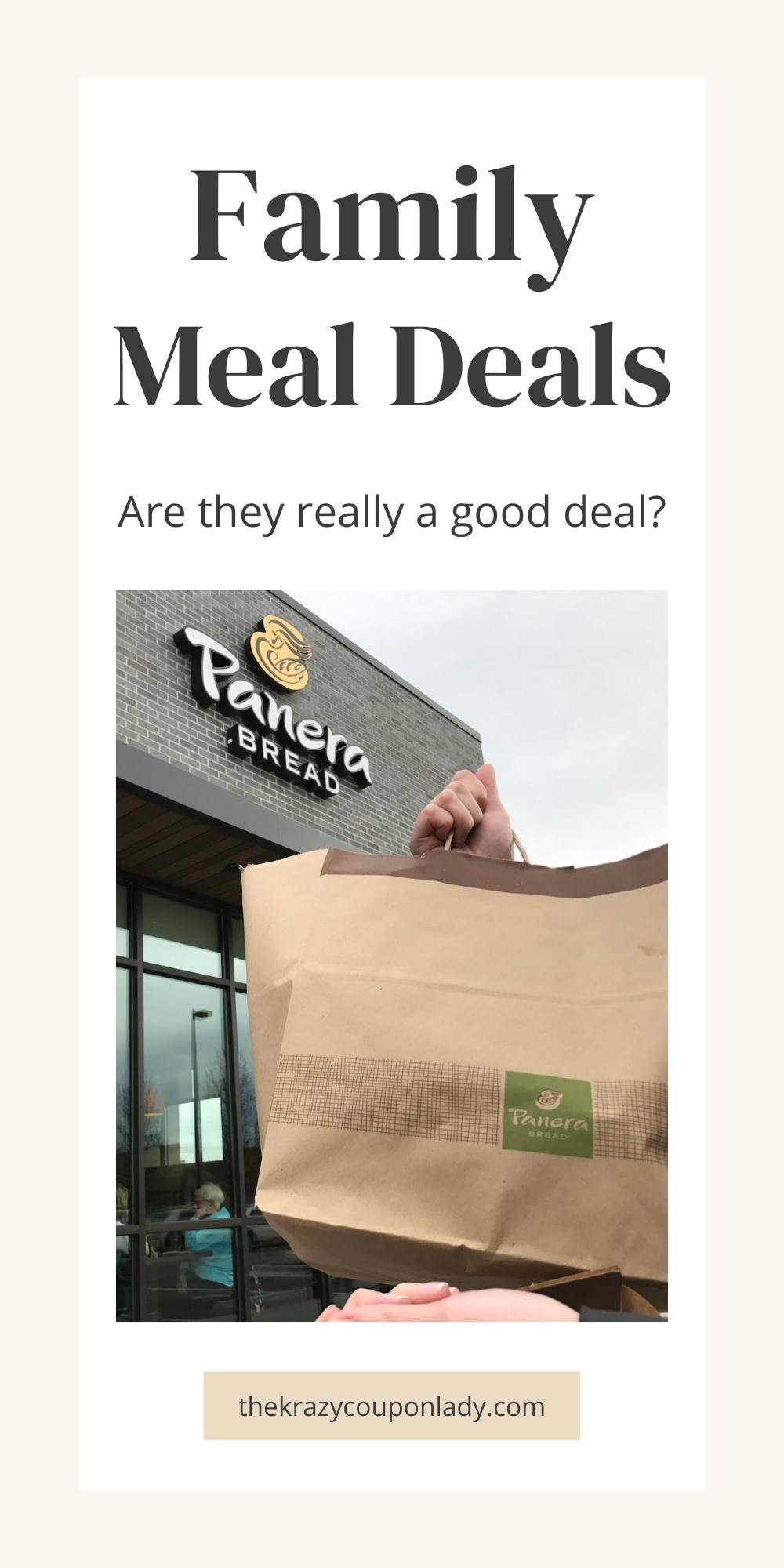 Family Meal Deals: Are They Really a Good Deal? Here's the Math
