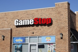 Gamestop store front