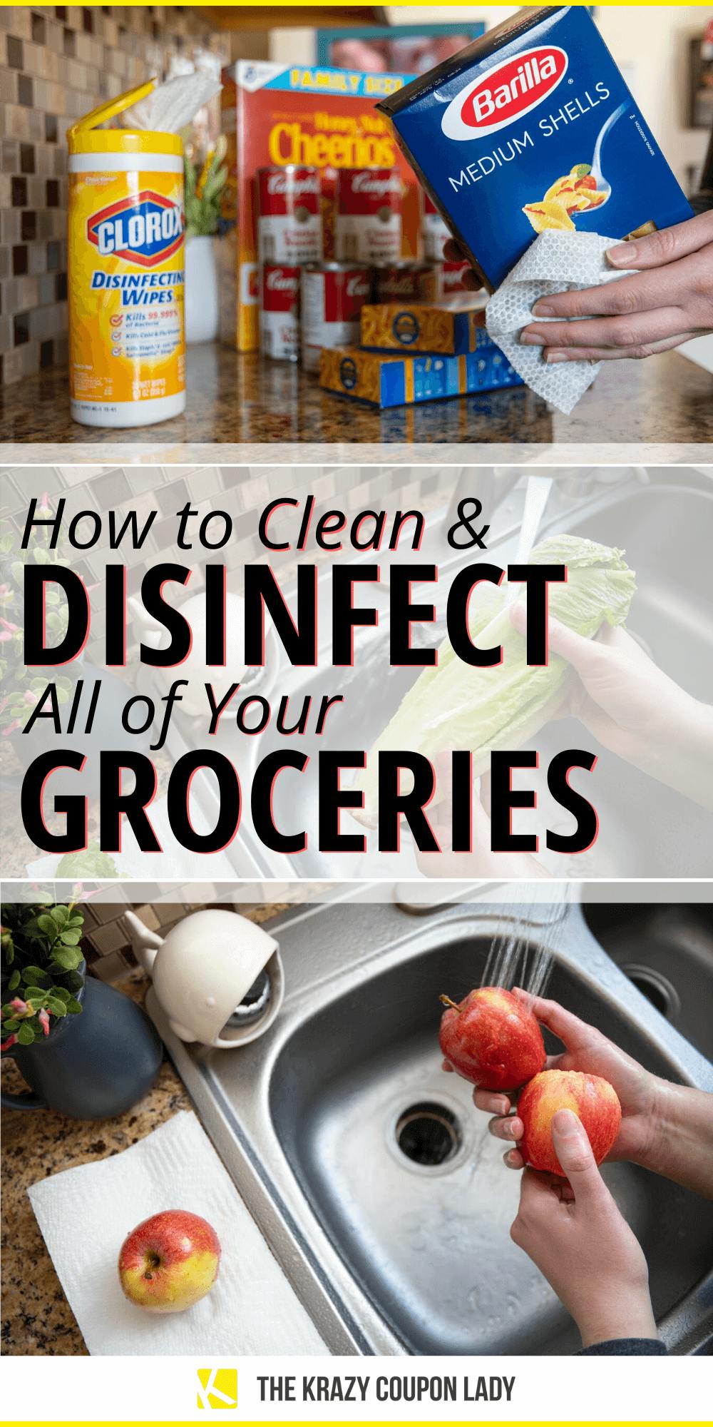 How to Clean Your Groceries During Coronavirus