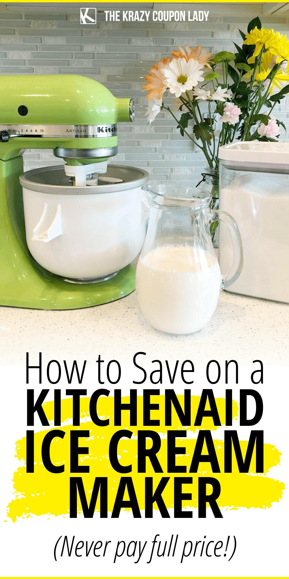 How to Save on a KitchenAid Ice Cream Maker