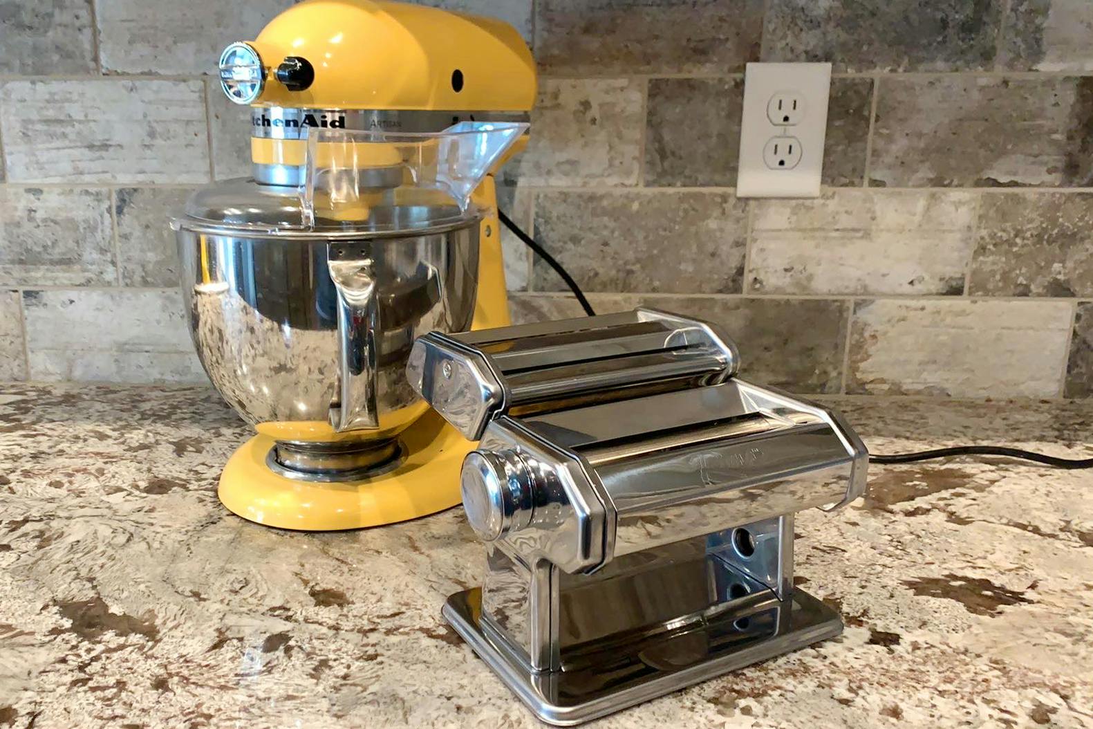kitchenaid pasta roller vs press