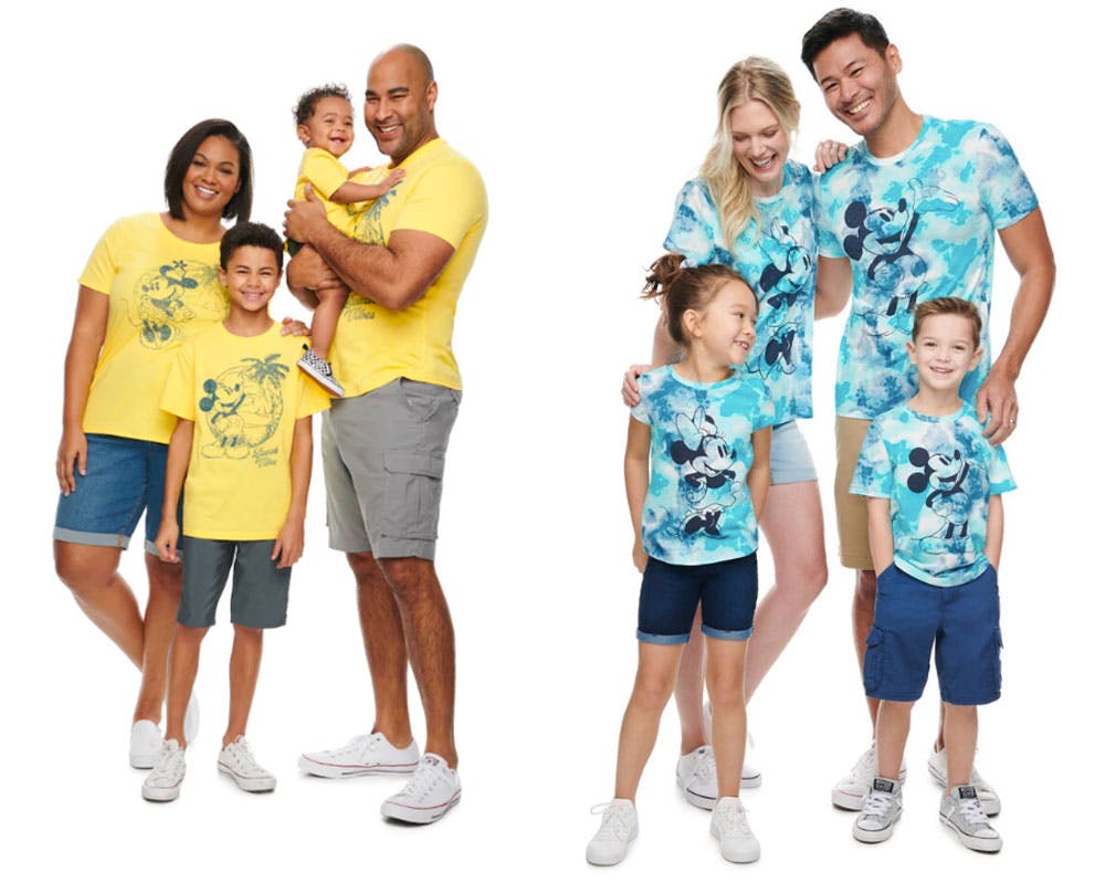 disney family shirts kohls