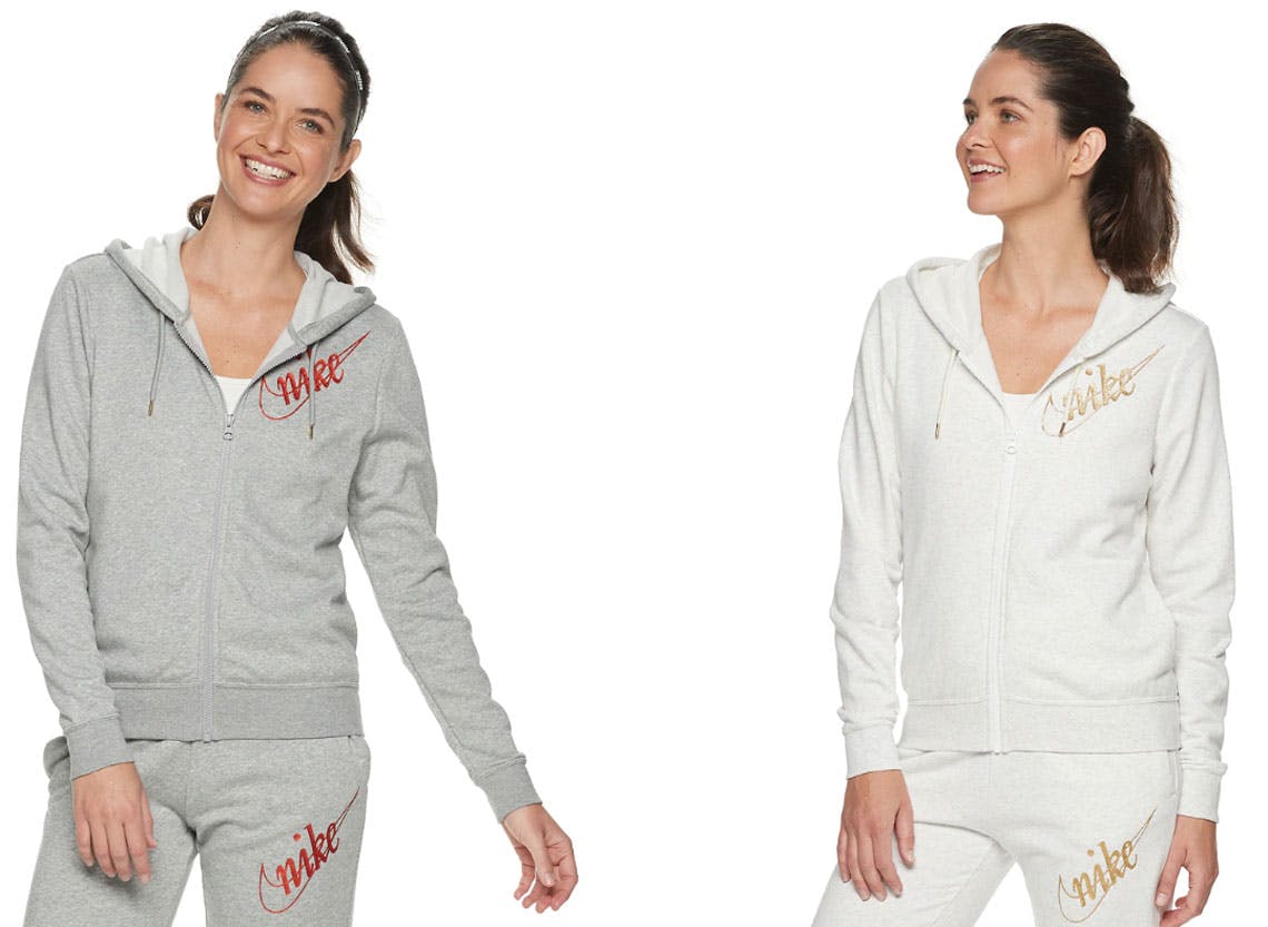 kohls nike therma hoodie