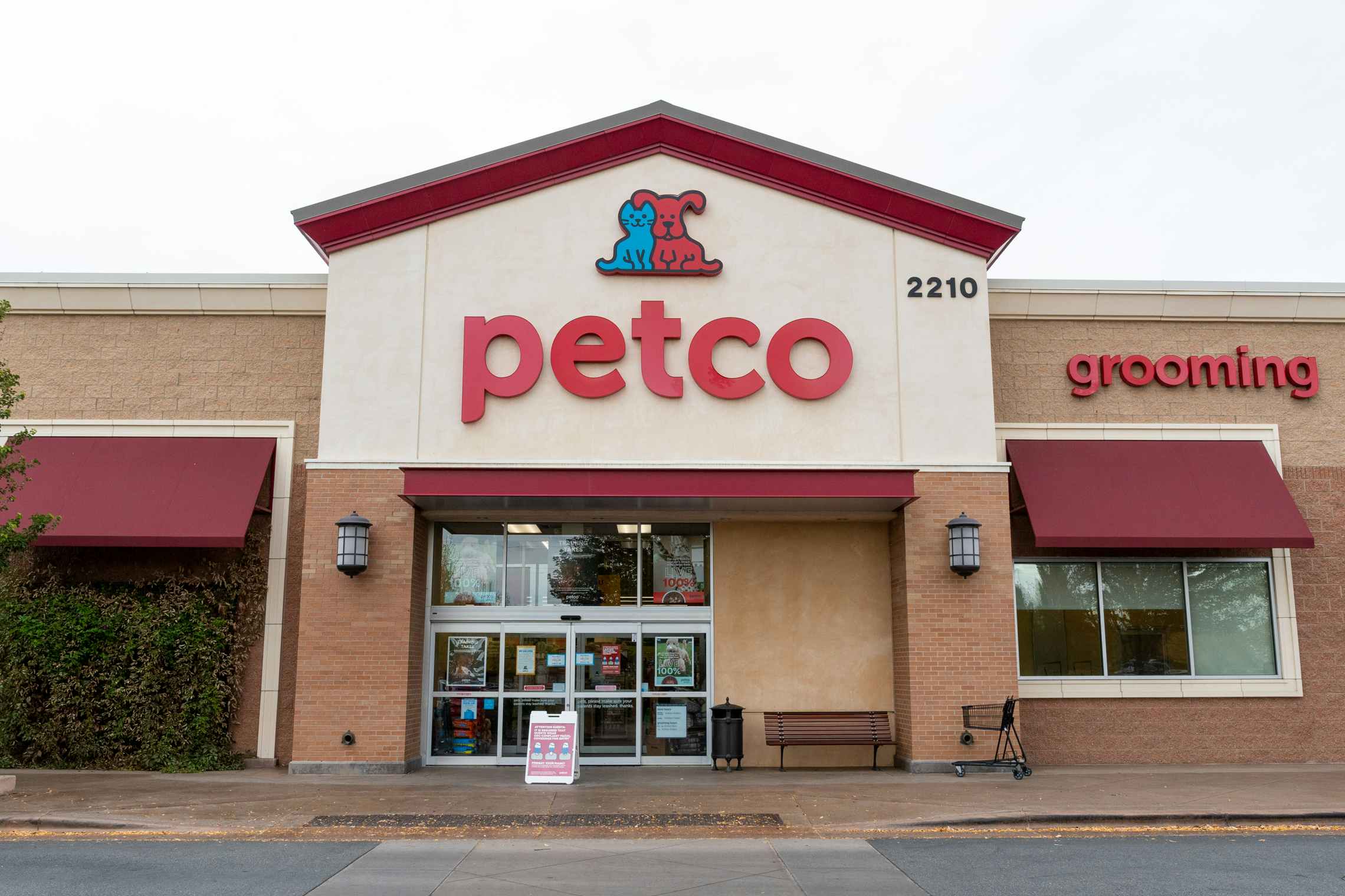 Petco store front