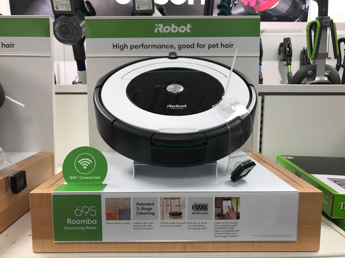 iRobot Roomba 695 Vacuum, Only 237.49 at Target The Krazy Coupon Lady