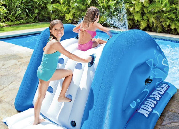 intex inflatable water slide