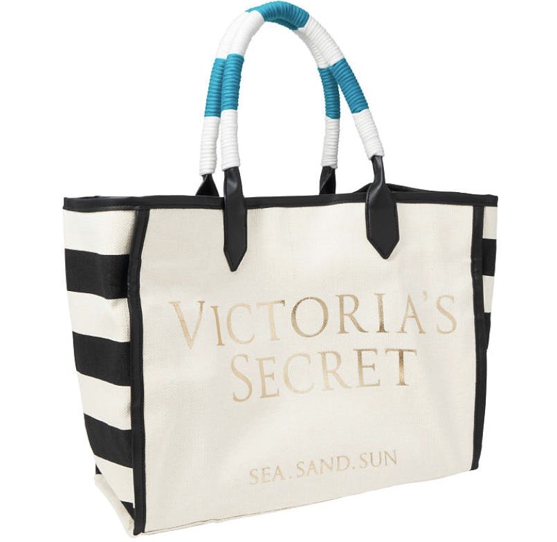 victorias secret beach tote