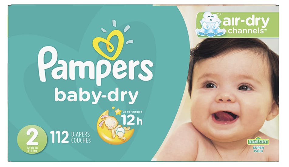 pampers size two