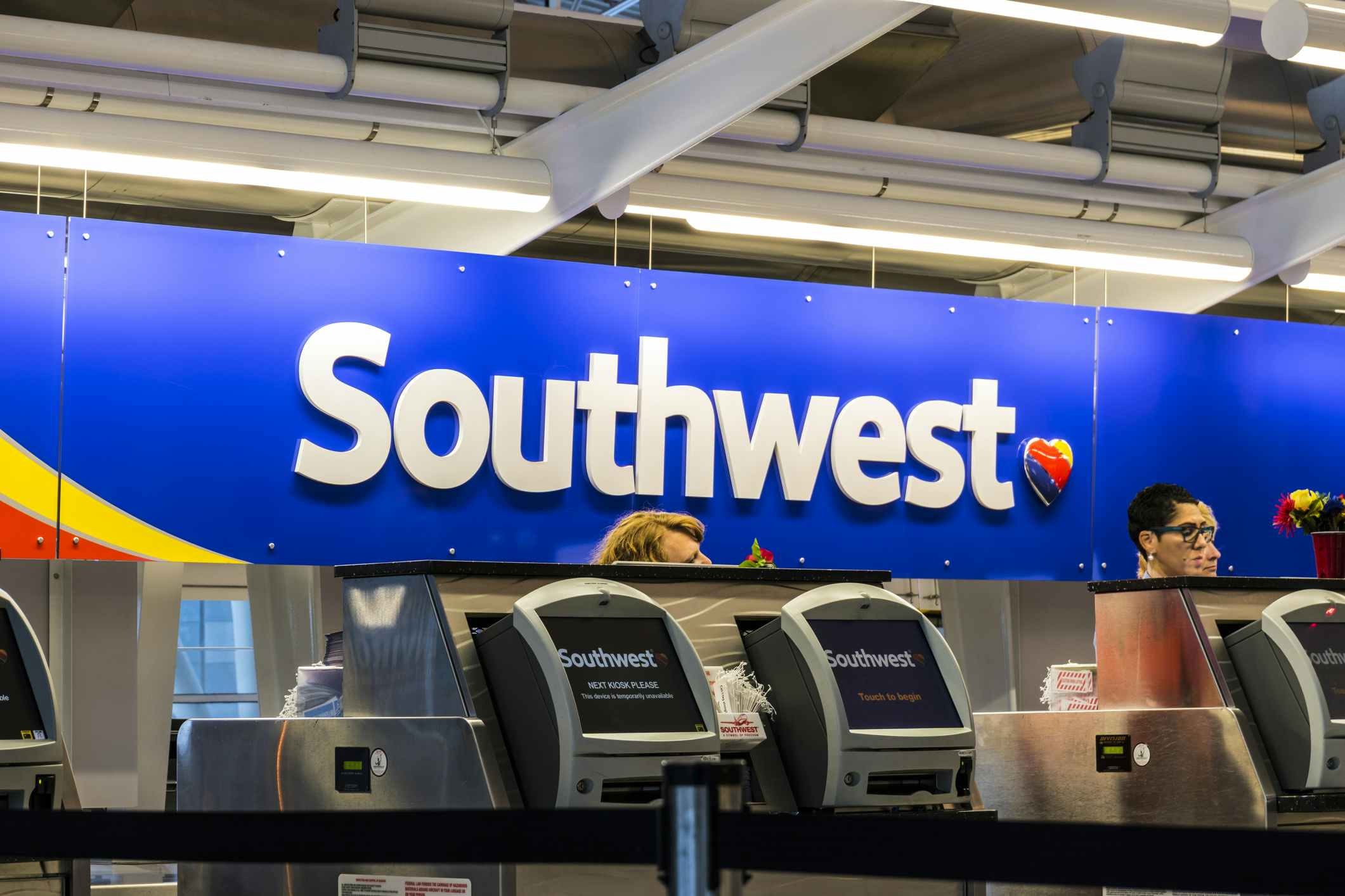 Southwest airlines desk 2020
