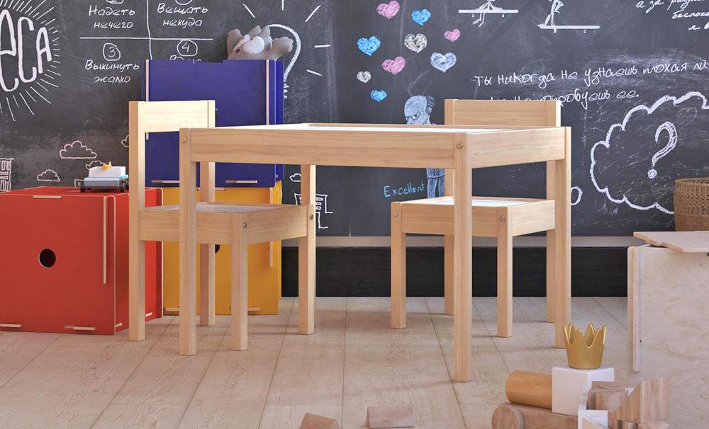 kiddy table