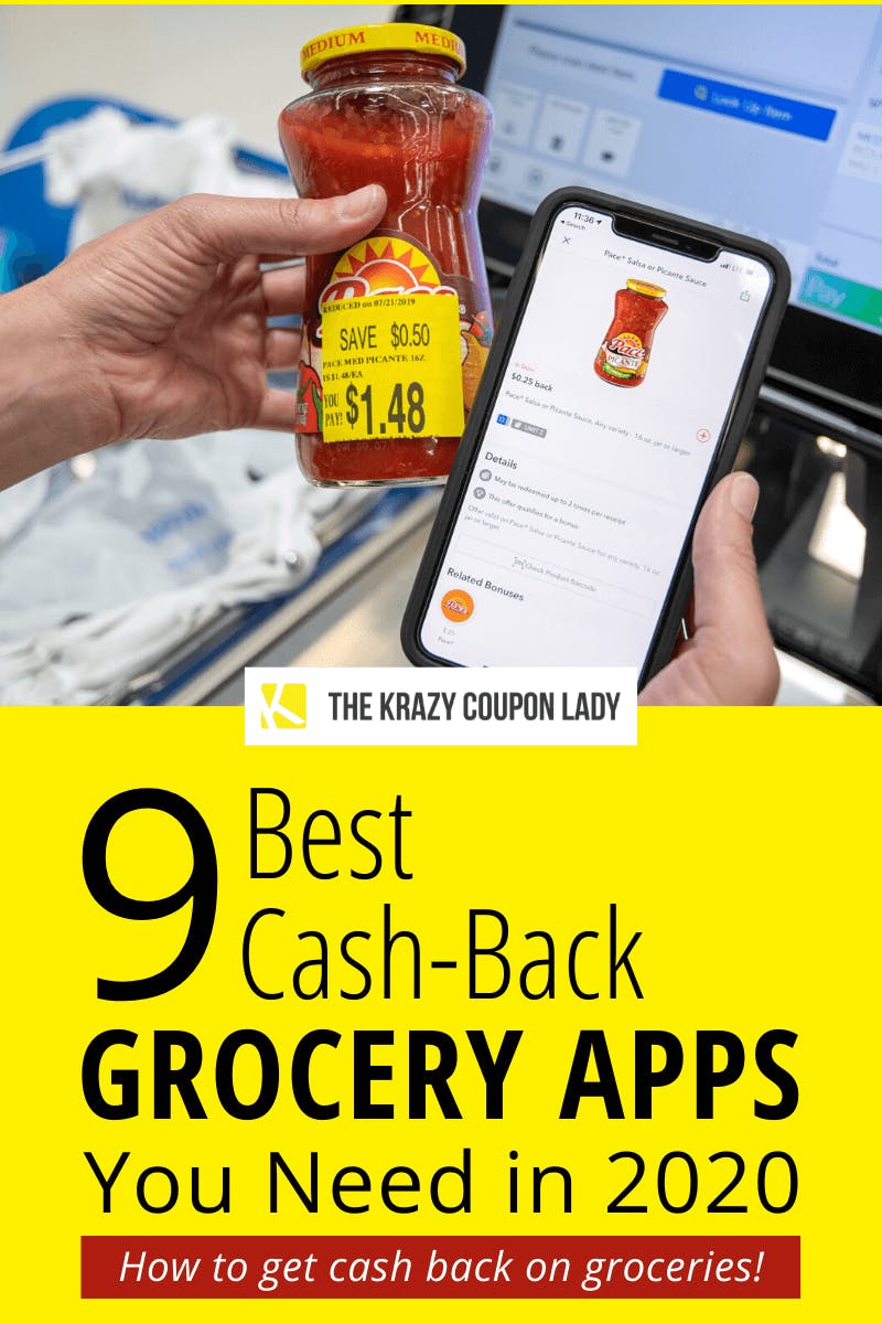 9 Best CashBack Grocery Apps You Need in 2020 The Krazy Coupon Lady