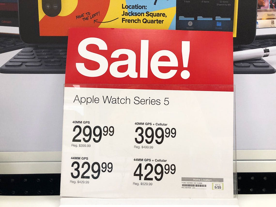 apple watch series 5 target
