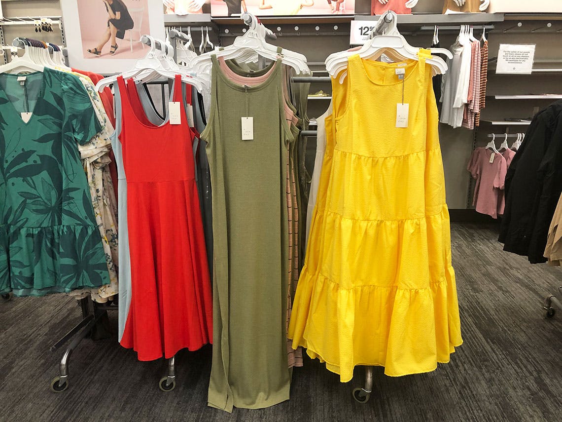 target a new day yellow dress
