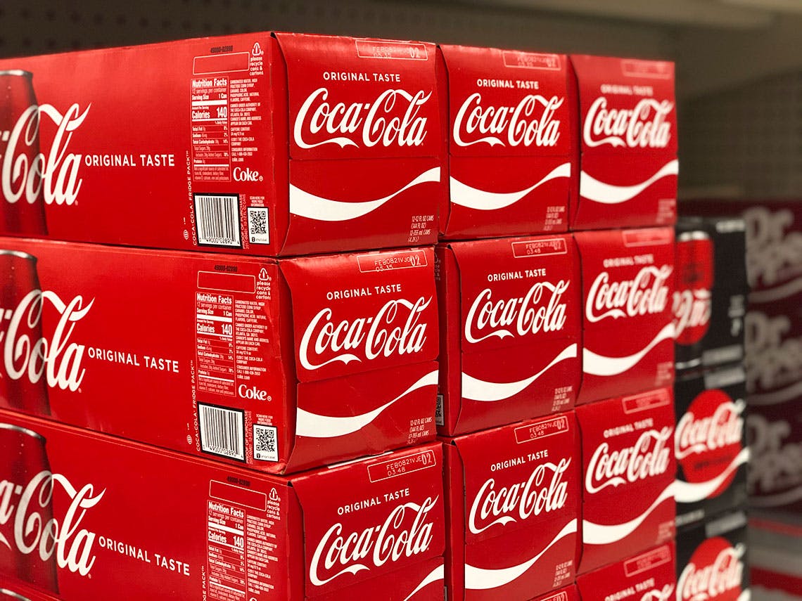 Coke cola in store