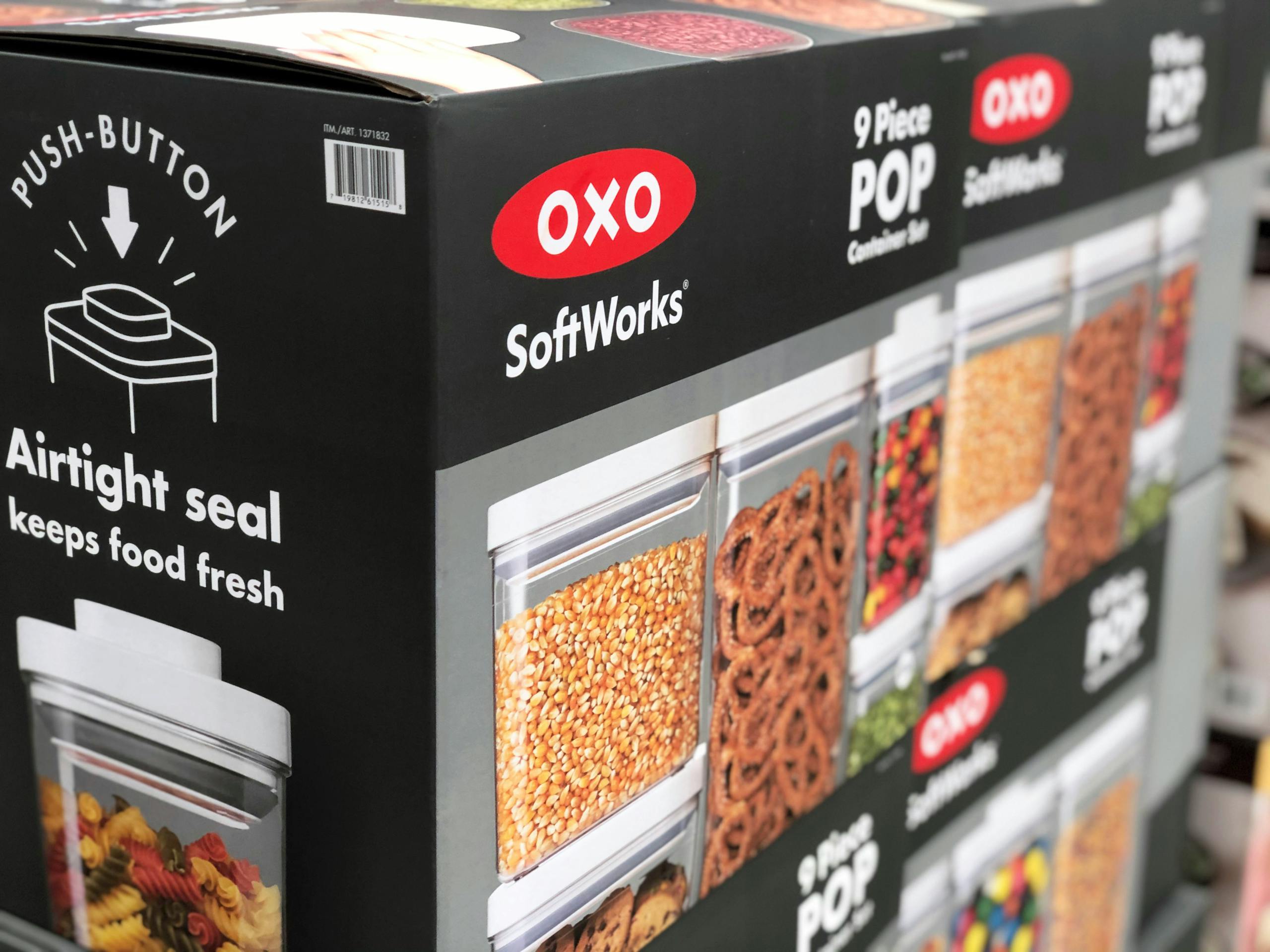 OXO Softworks 9-piece POP Container Set New in Box 