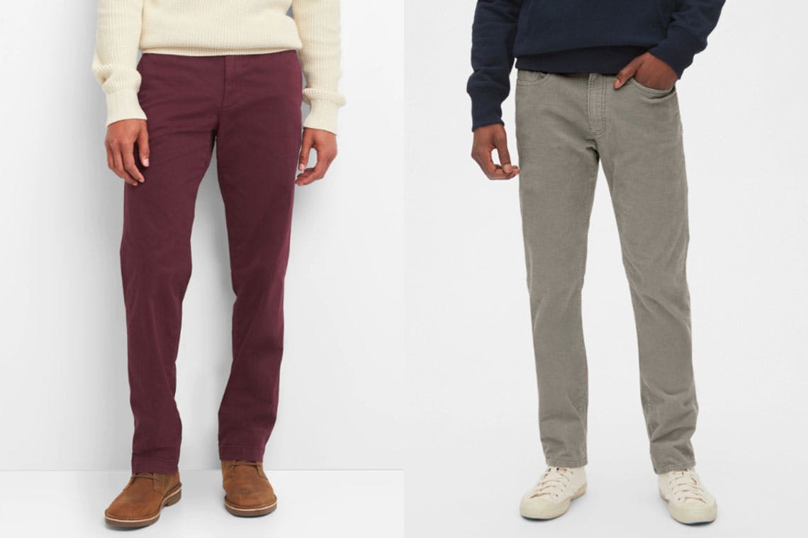 gap mens pants sale