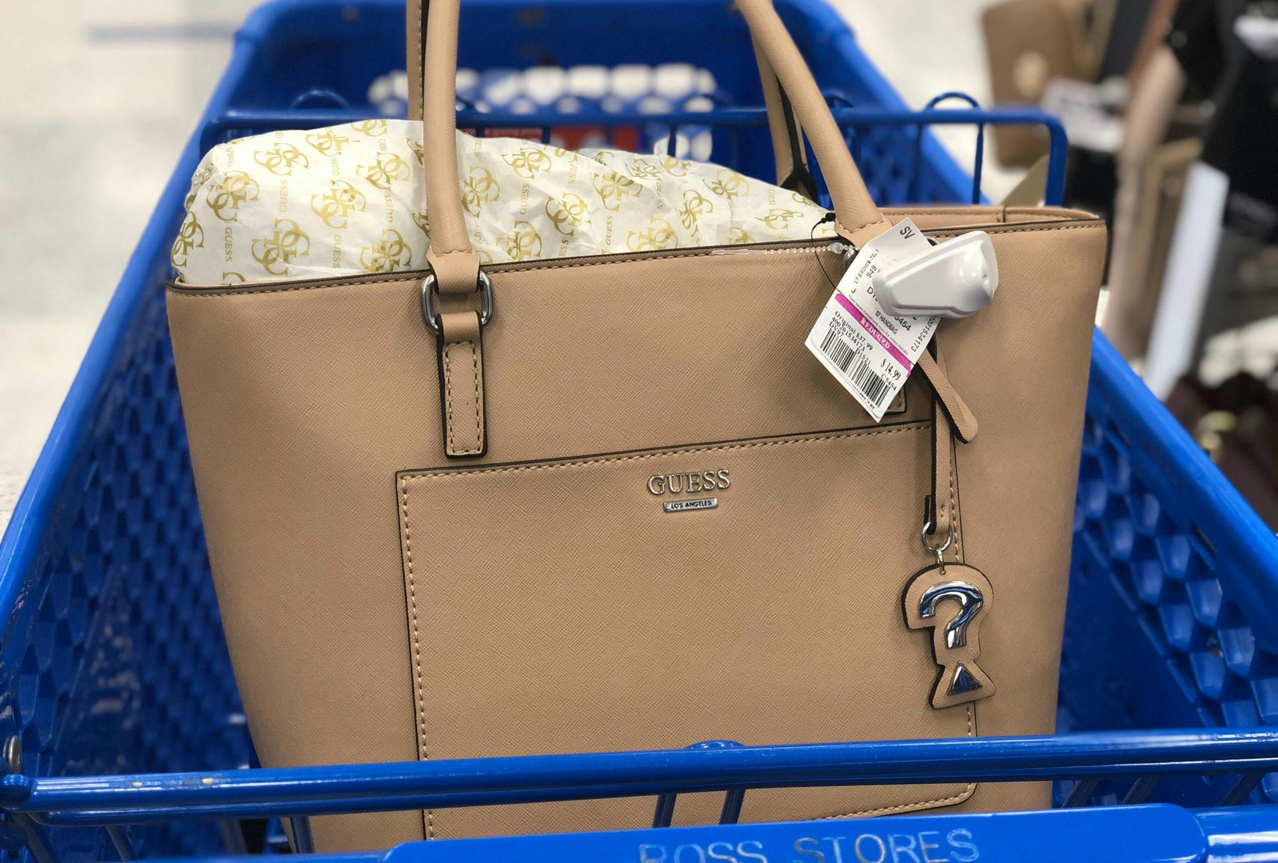 Mocha #Guess bag at Ross for $27.99 on sale. (Didn't get it