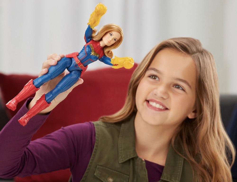 captain marvel toys on clearance