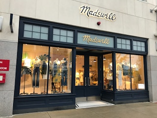 the exterior of a madewell store