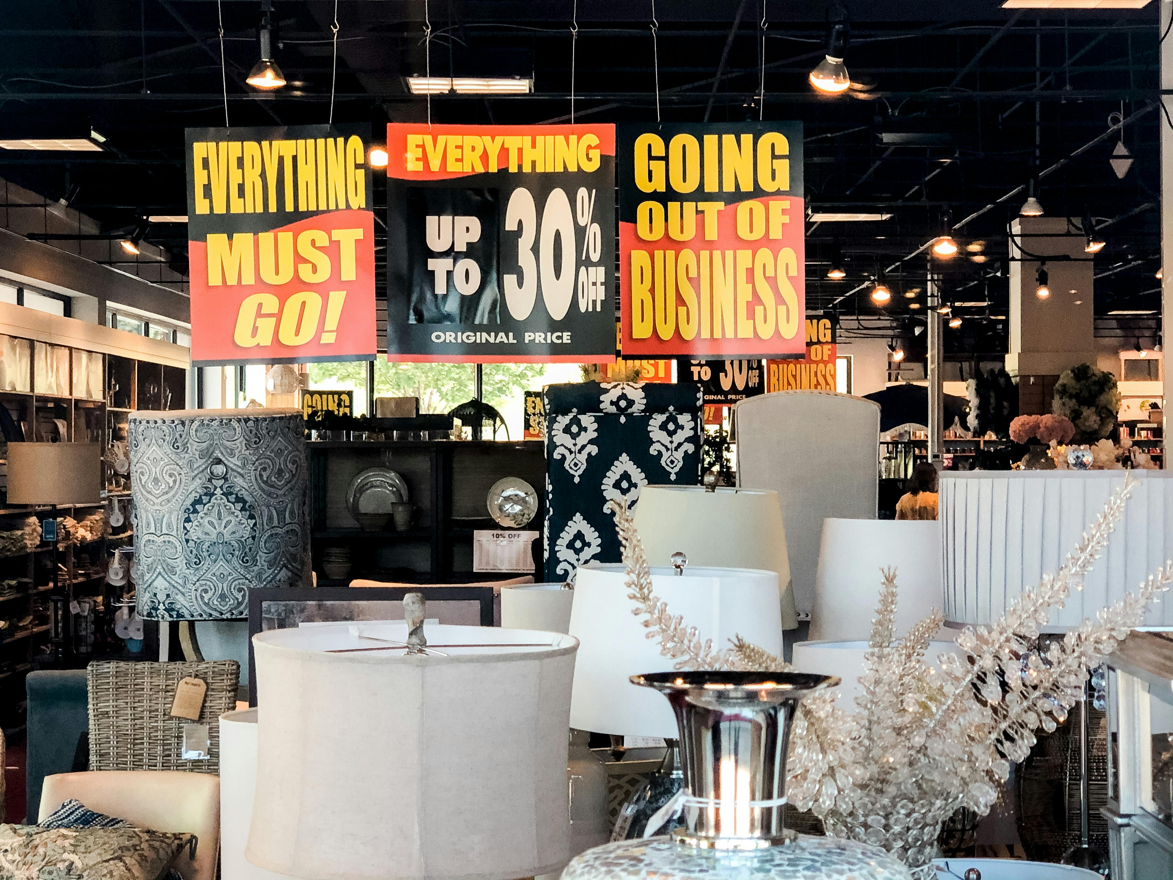 Pier 1 Has Started Liquidating Their 950 Stores The Krazy Coupon Lady   Pier One Going Out Of Business Signs 1590330468 1590330468 