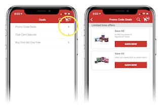 Safeway Grocery pickup app