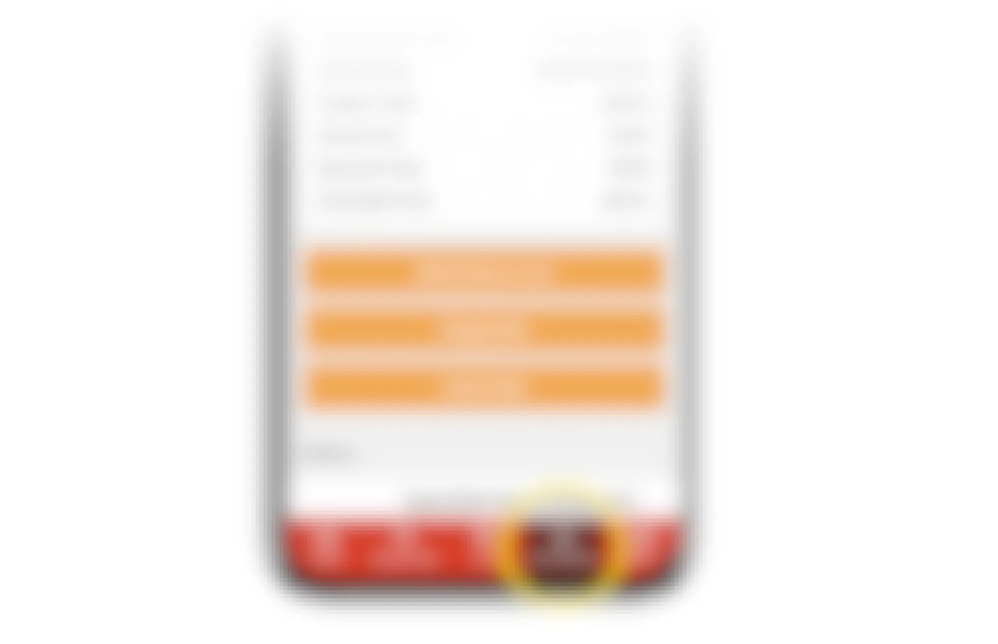 phone screen showing shoprite app with My ShopRite menu item circled in yellow