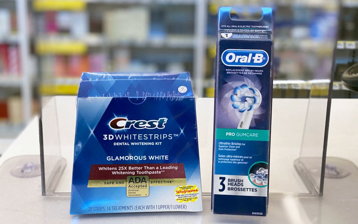 Crest Whitestrips Oral B Brush Heads As Low As 13 49 At Walgreens The Krazy Coupon Lady