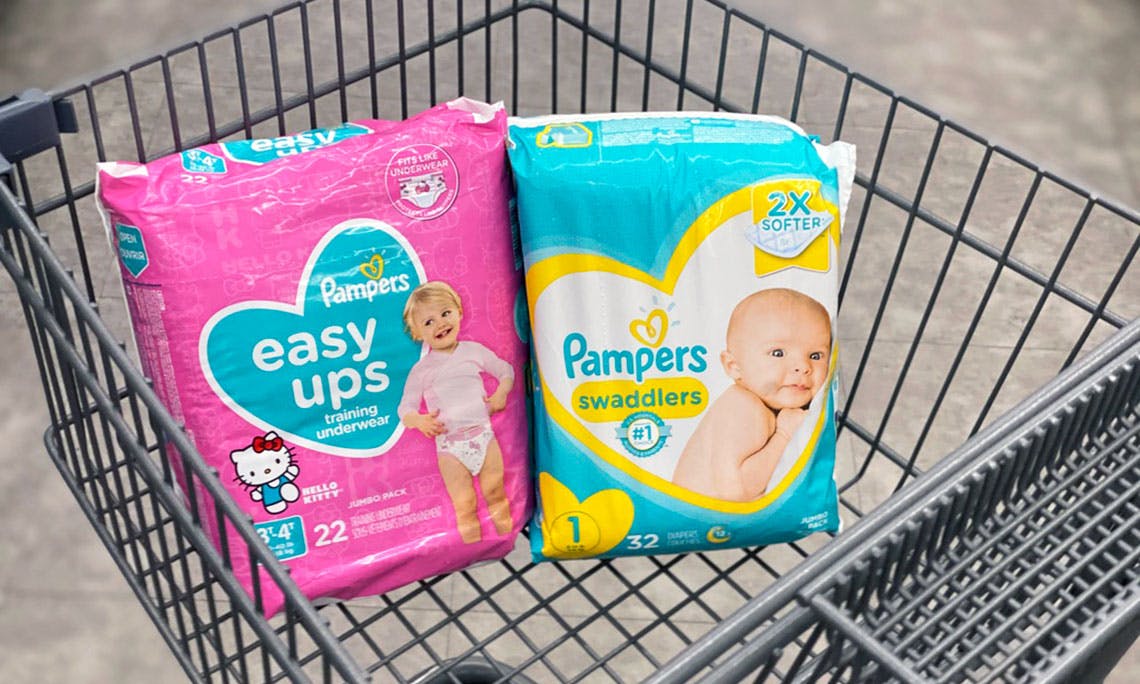 $4.12 Pampers Diapers &amp; Easy Ups at Walgreens - The Krazy Coupon Lady