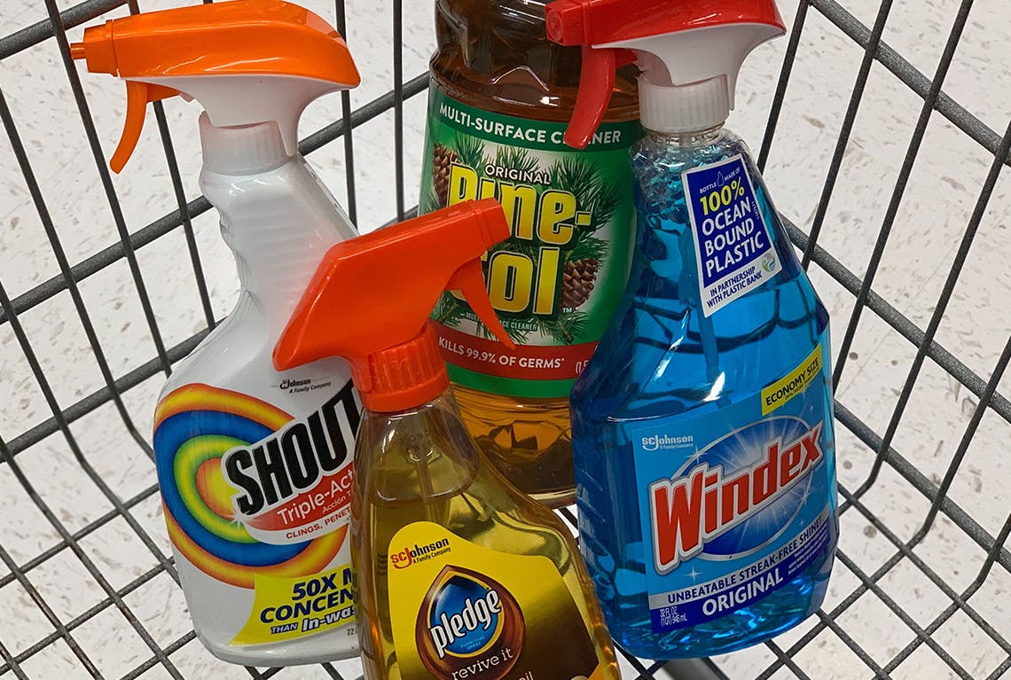 store cleaning products