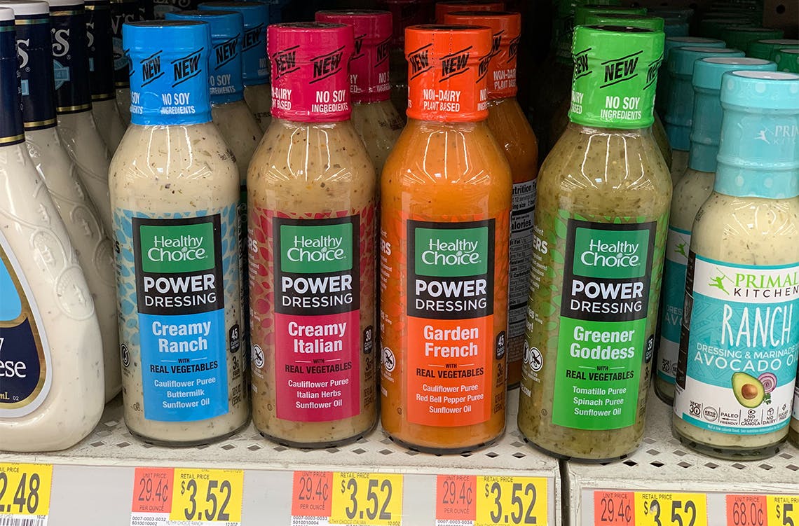 4 Free Bottles of Healthy Choice Power Dressing at Walmart - The Krazy ...