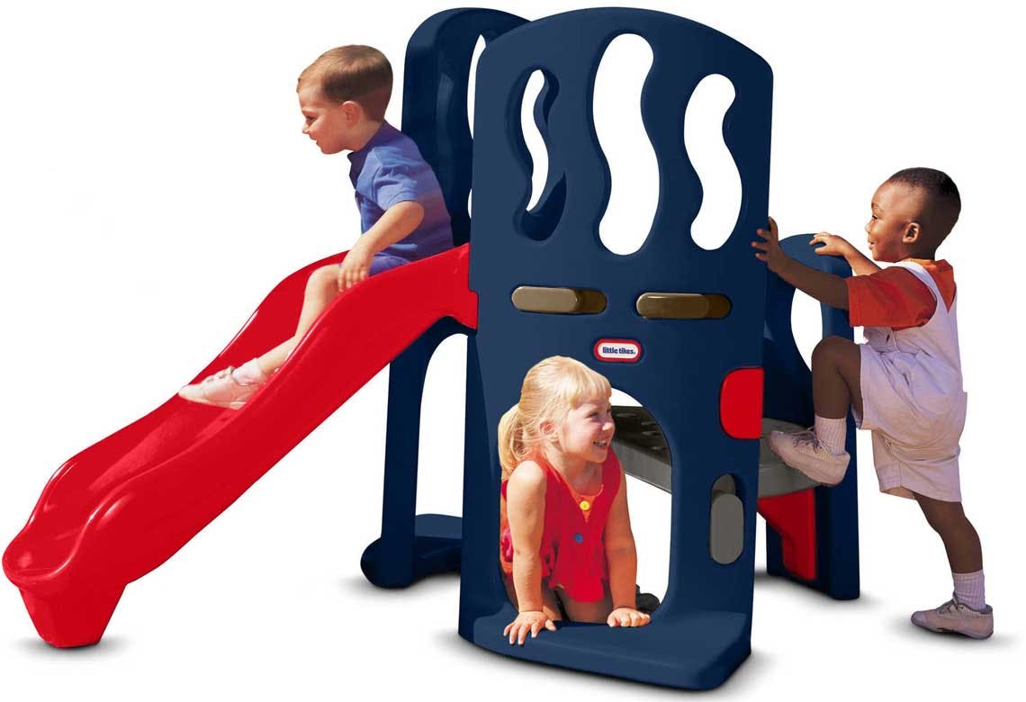 step2 lookout treehouse kids outdoor playset climber with slide