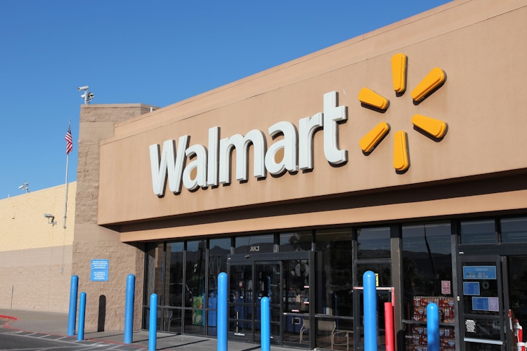 Walmart store exterior