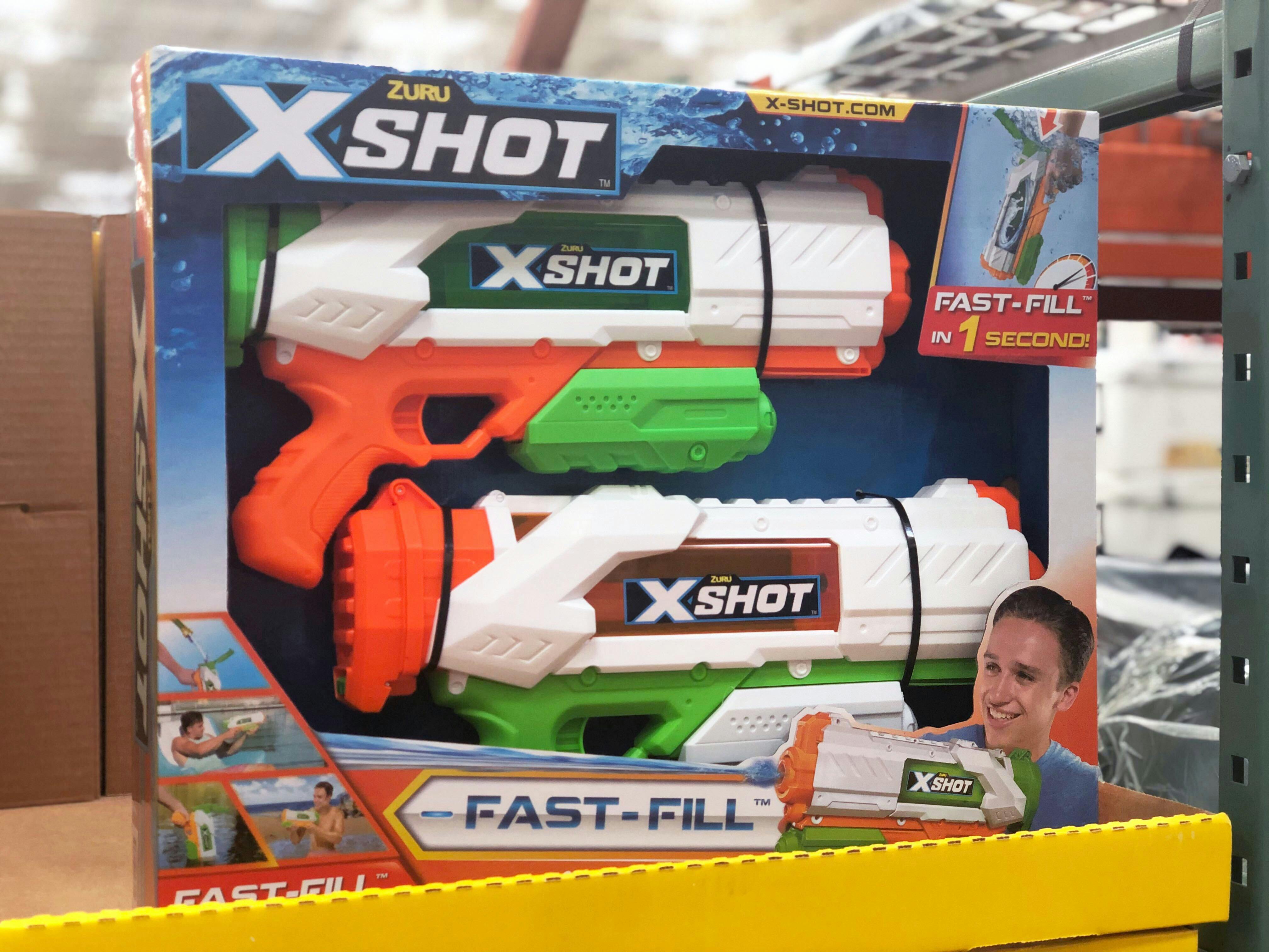 x shot water gun