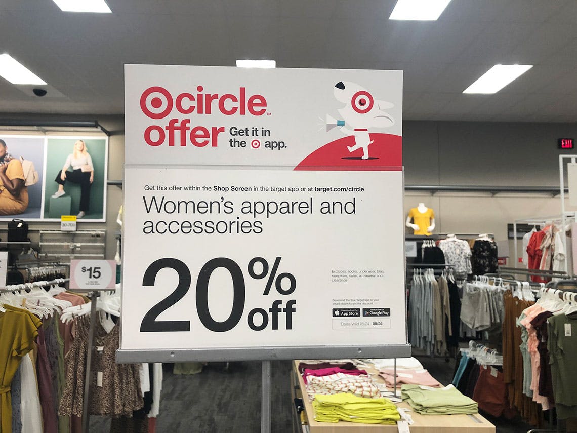 target sale womens clothing