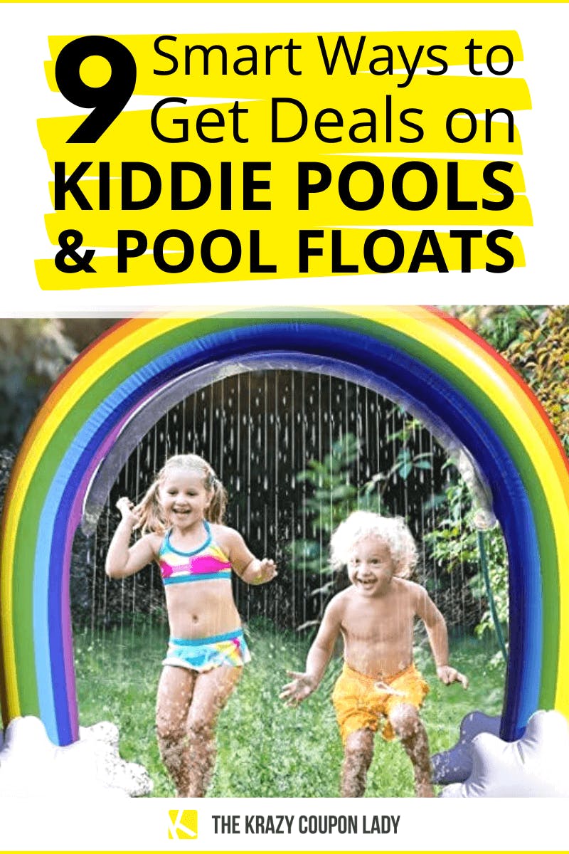 9 Ways to Get Deals on Kiddie Pools, Pool Floats, and Pool Toys