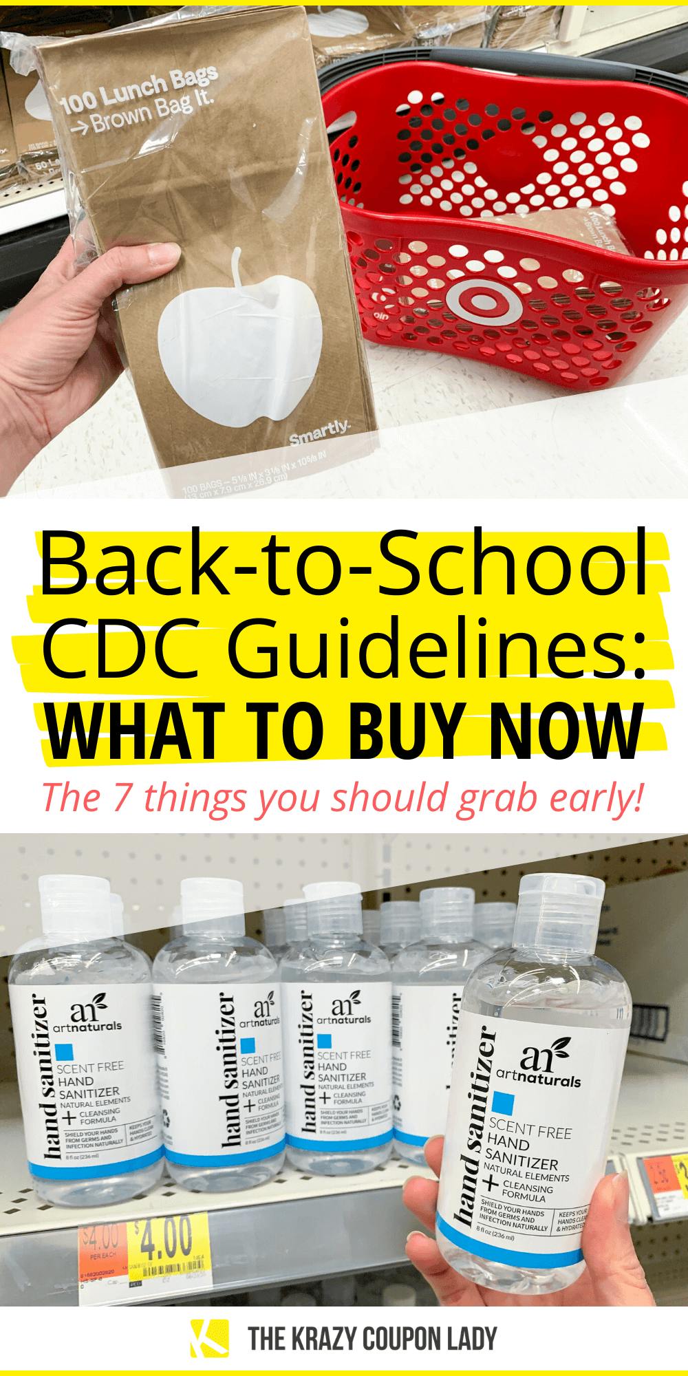 CDC Back-to-School Guidelines: Buy These Supplies Yesterday