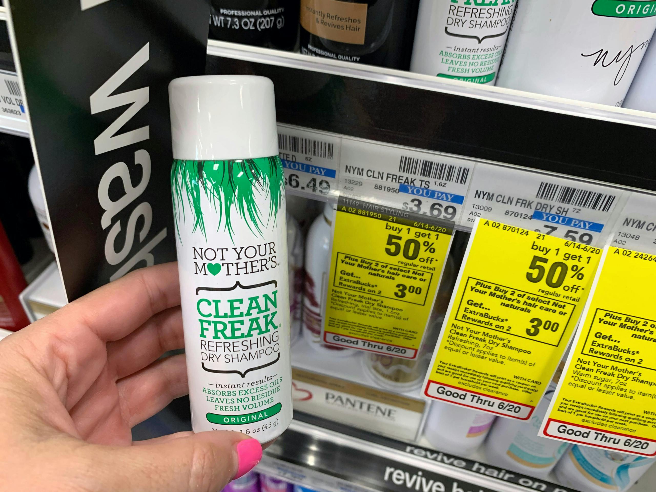 Not Your Mother's Dry Shampoo, Only 1.27 at CVS The Krazy Coupon Lady