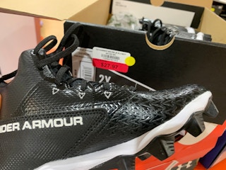 Under Armour cleats