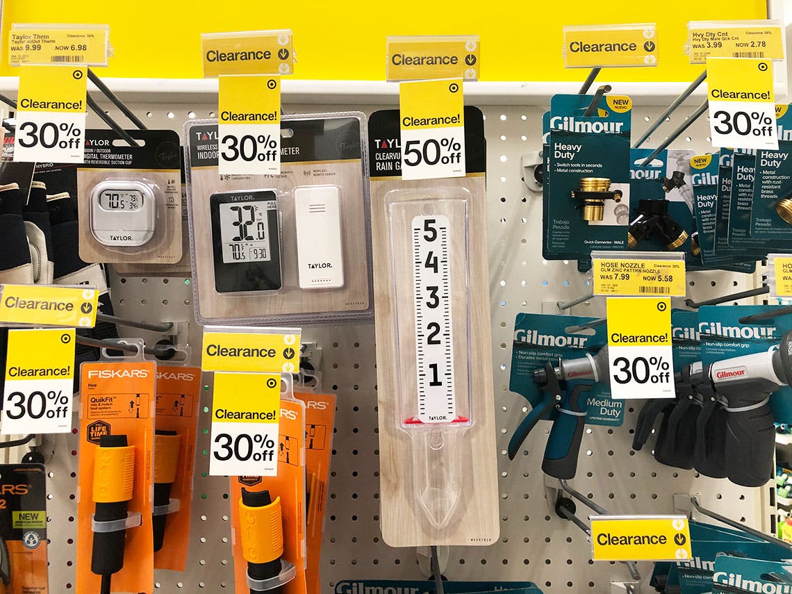 target garden clearance