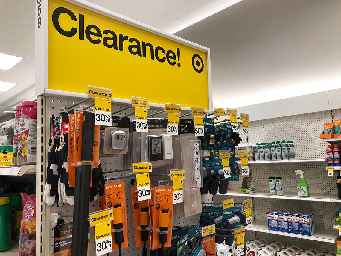 target garden clearance